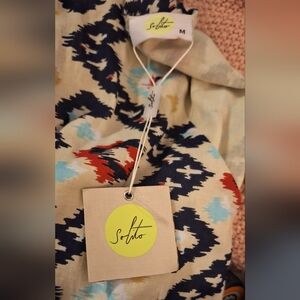 Maxi Dress By Solito Australia Navajo Patterned Size Medium